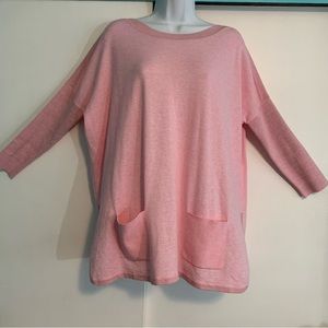 Lily Pulitzer Pink Glitter Pullover Sweater